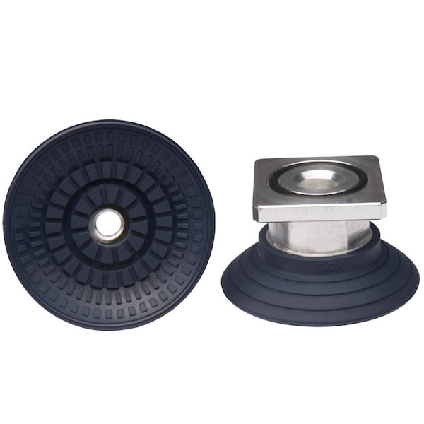 Fipa Flat vacuum cup diam. 50 mm, NBR blue, with R-Adapt 103.050.047.1 - main